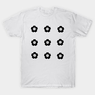 small black flowers T-Shirt